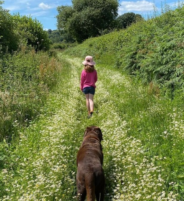I dedicate my #EarthDay post to my 2 sweetpeas…